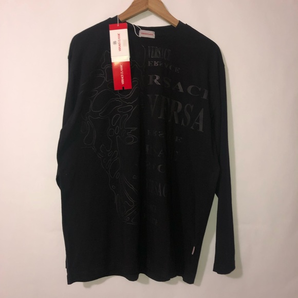 🥰 NEW WITH TAG VERSACE CLASSIC MENS LONG SLEEVE - Picture 5 of 8